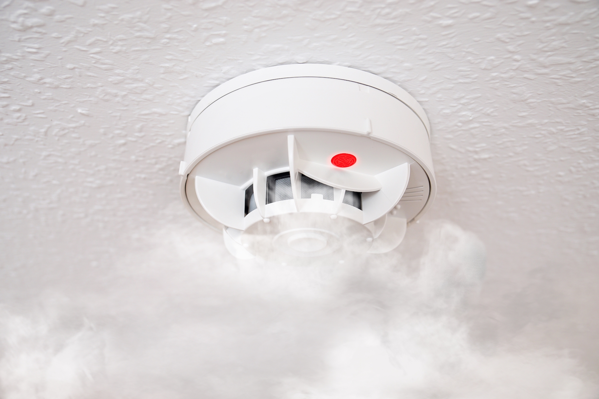 smoke detector or fire alarm
