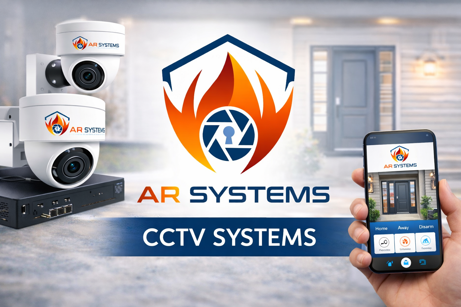 AR Systems CCTV systems installed for home and business security across Scotland’s Central Belt