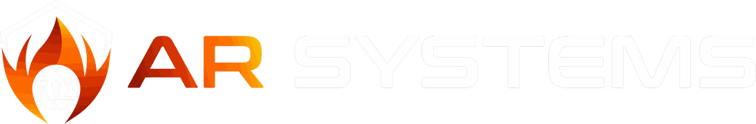 AR Systems Ltd logo (white)